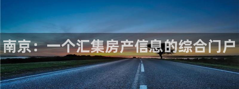 新宝rm5：南京：一个汇集房产信息的综合门户