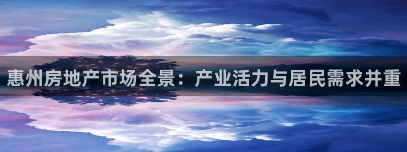 新宝新5：惠州房地产市场全景：产业活力与居民需求并重