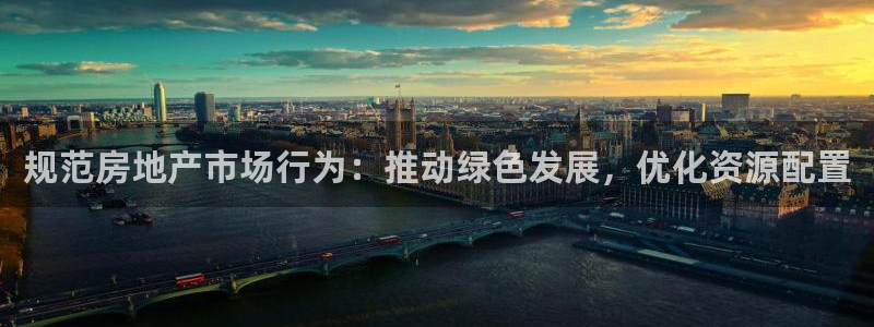新宝5平台注册：规范房地产市场行为：推动绿色发展，优化资源配