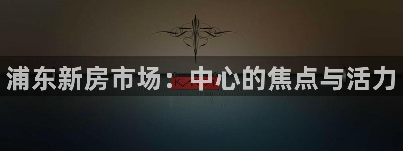 新宝5招商：浦东新房市场：中心的焦点与活力