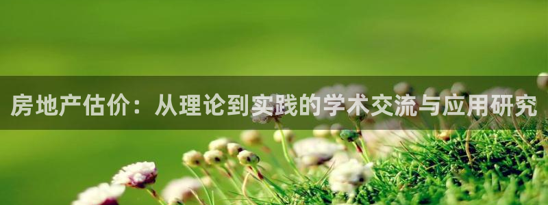 新宝5手机版：房地产估价：从理论到实践的学术交流与应用研究