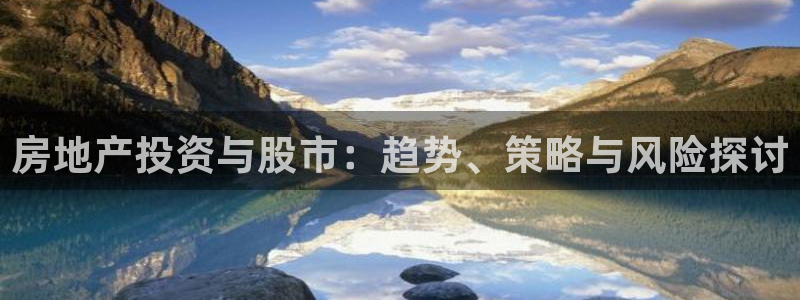 新宝5客户端登录：房地产投资与股市：趋势、策略与风险探讨