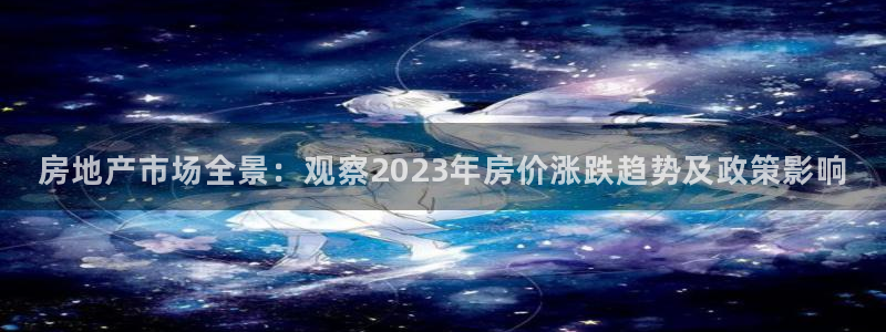 新宝5-：房地产市场全景：观察2023年房价涨跌趋势及政策影