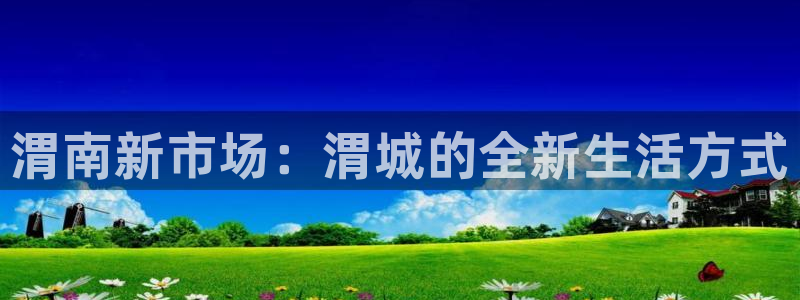 新宝5挂机软件：渭南新市场：渭城的全新生活方式