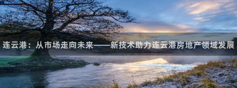 新宝5地址：连云港：从市场走向未来——新技术助力连云港房地产
