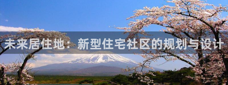 新宝5月：未来居住地：新型住宅社区的规划与设计