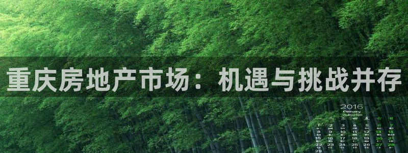 新宝5官方下载地址：重庆房地产市场：机遇与挑战并存