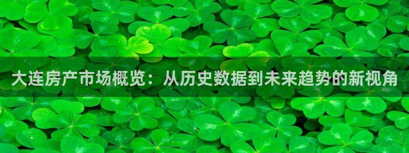 新宝5测速在线：大连房产市场概览：从历史数据到未来趋势的新视