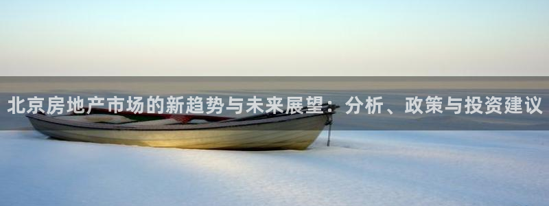 新宝rc_5w：北京房地产市场的新趋势与未来展望：分析、政策