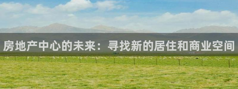 新宝5娱乐手机登录：房地产中心的未来：寻找新的居住和商业空间