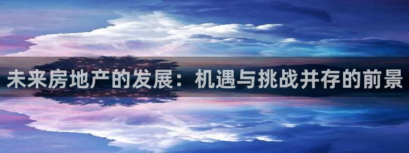 新宝5娱乐注：未来房地产的发展：机遇与挑战并存的前景